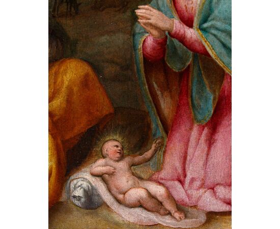 Francesco Del Brina (Florence, 1529 – 1586), Nativity