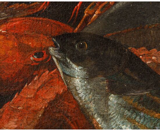 Nicola Maria Recco (17th-18th century), Still Life with Fish