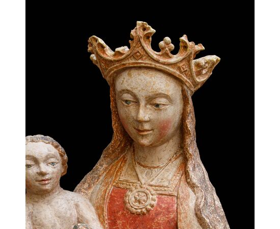 Alsace-Lorraine, 15th century, Madonna with Child