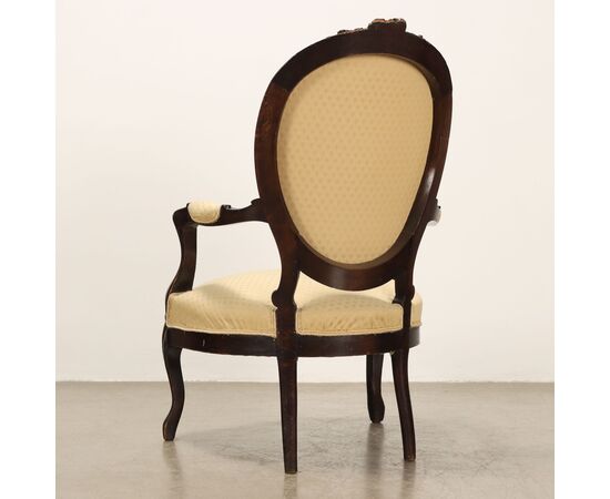 Pair of Baroque Style Armchairs, Italy, 20th Century