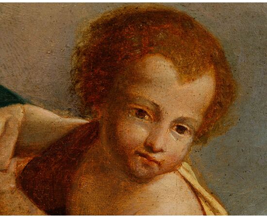 19th century, after Benvenuto Tisi da Garofalo, known as Il Garofalo (Canaro or Garofalo, 1476 or 1481 – Ferrara, 1559), Madonna in glory with Child