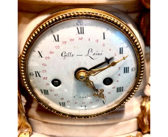 Important Parisian clock signed by Gille Lainè - Paris