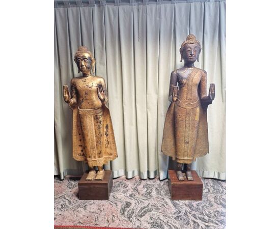 Bronze Buddha, height 157