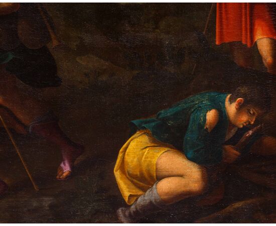 Nordic artist active in Italy, last quarter of the 16th century, Adoration of the Shepherds