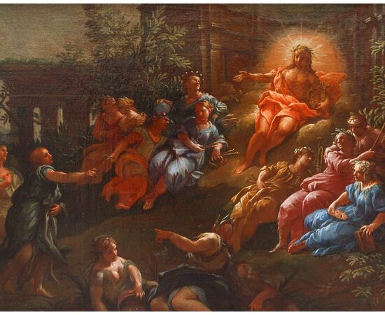Lazzaro Baldi (Pistoia, circa 1624 – Rome, 1703), The Parnassus