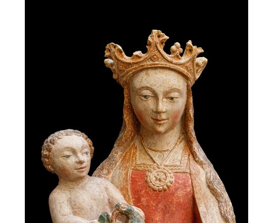Alsace-Lorraine, 15th century, Madonna with Child