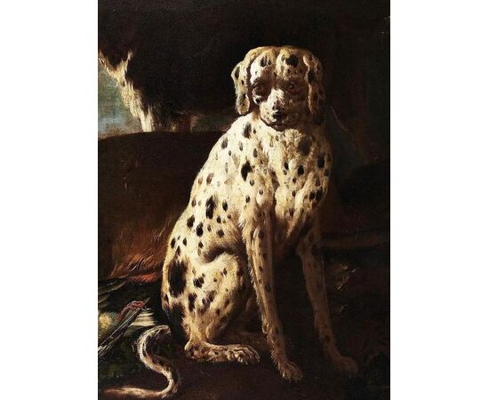 Brandi Domenico 1684-1736, Hunting dogs and deer