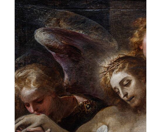 Giuseppe Cesari, known as Cavalier d'Arpino (Arpino 1568 – Rome 1640), Dead Christ and Angels