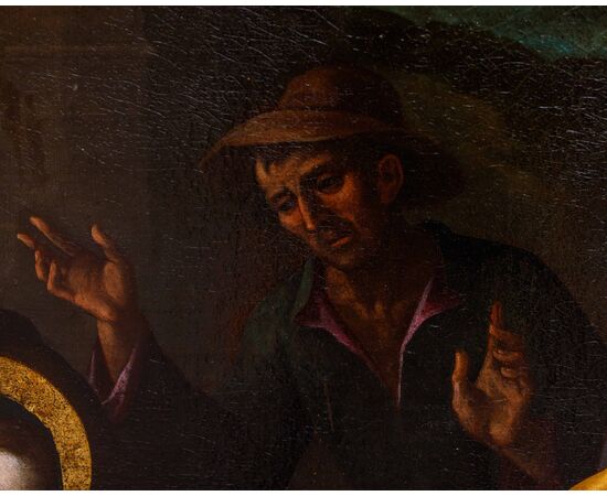 Nordic artist active in Italy, last quarter of the 16th century, Adoration of the Shepherds