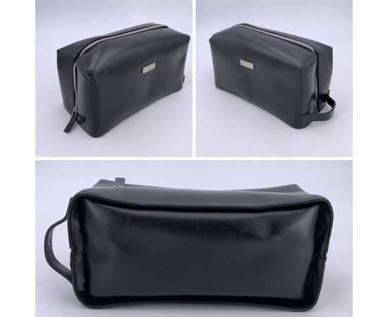 MONTBLANC Borsa da Viaggio in Pelle Col. Nero Meisterstuck M