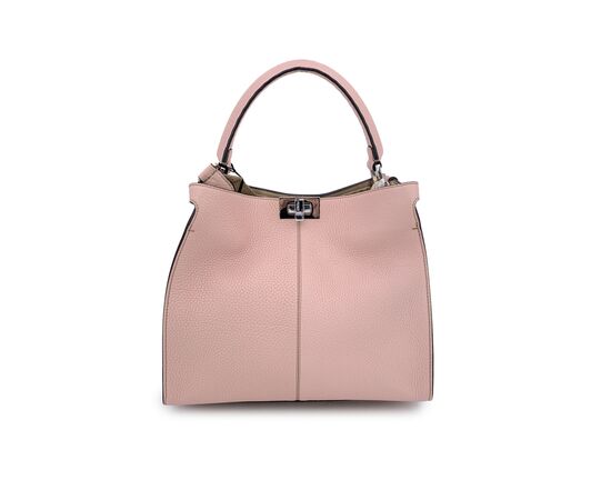 FENDI Borsa a Mano in Pelle Col. Rosa Peekaboo X-Lite M