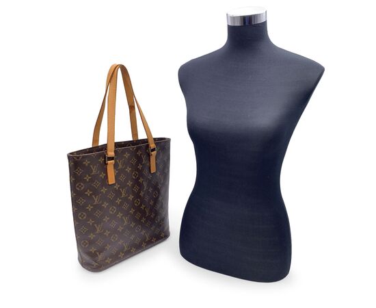 LOUIS VUITTON Borsa Shopper Vintage in Tela Col. Marrone Vavin M