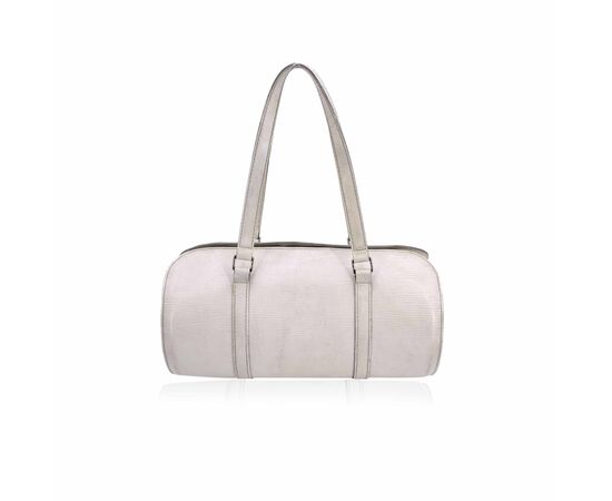 LOUIS VUITTON Borsa a Mano in Pelle Col. Bianco Soufflot M