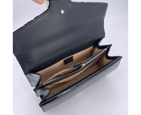 GUCCI Borsa a Tracolla in Velluto Col. Marrone Dionysus S