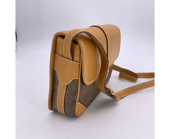 GUCCI Borsa a Tracolla Vintage in Tela Col. Marrone M