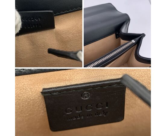 GUCCI Borsa a Tracolla in Velluto Col. Marrone Dionysus S