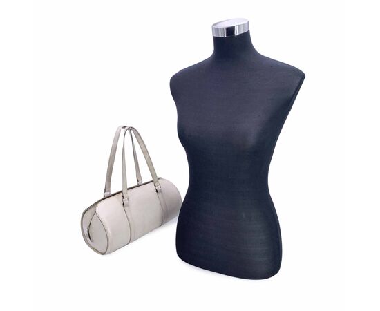 LOUIS VUITTON Borsa a Mano in Pelle Col. Bianco Soufflot M