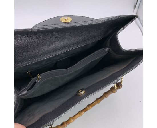 GUCCI Borsa Shopper Vintage in Pelle Col. Grigio Diana Bamboo M