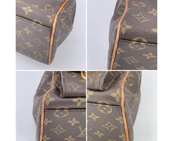 LOUIS VUITTON Borsa a Mano in Tela Col. Marrone Manhattan M