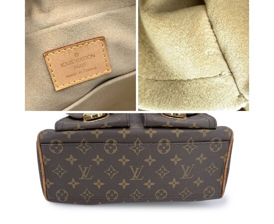 LOUIS VUITTON Borsa a Mano in Tela Col. Marrone Manhattan M
