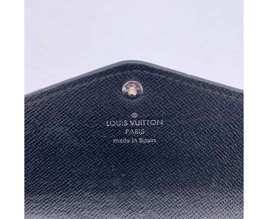 LOUIS VUITTON Portafoglio in Pelle Col. Nero Sarah M