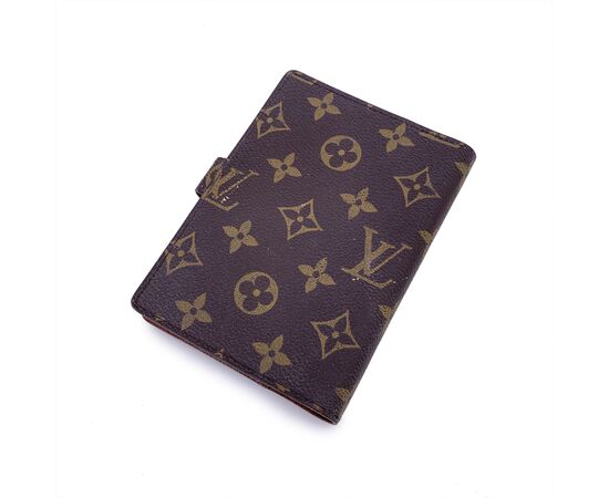 LOUIS VUITTON Accessorio Vintage in Tela Col. Marrone S