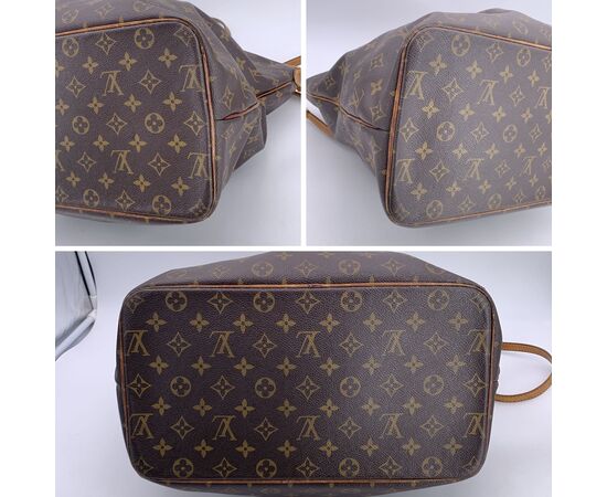 LOUIS VUITTON Borsa Shopper in Tela Col. Marrone Palermo M