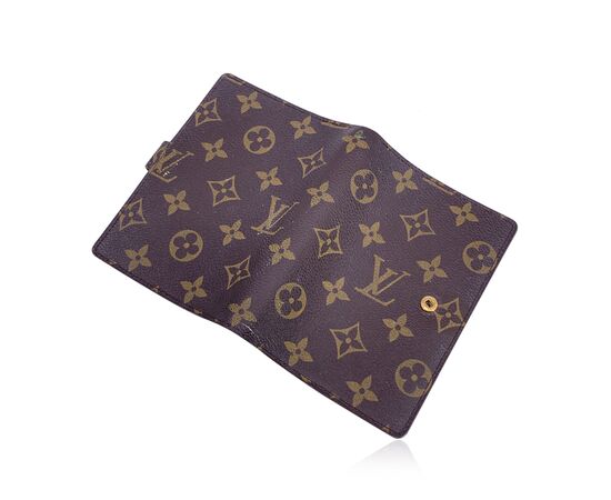 LOUIS VUITTON Accessorio Vintage in Tela Col. Marrone S