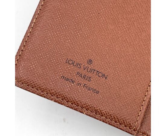 LOUIS VUITTON Accessorio Vintage in Tela Col. Marrone S