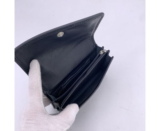 THE BRIDGE Pochette in Pelle Col. Nero S