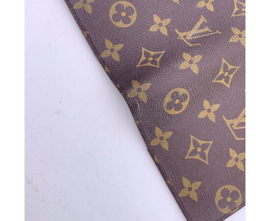 LOUIS VUITTON Accessorio Vintage in Tela Col. Marrone S