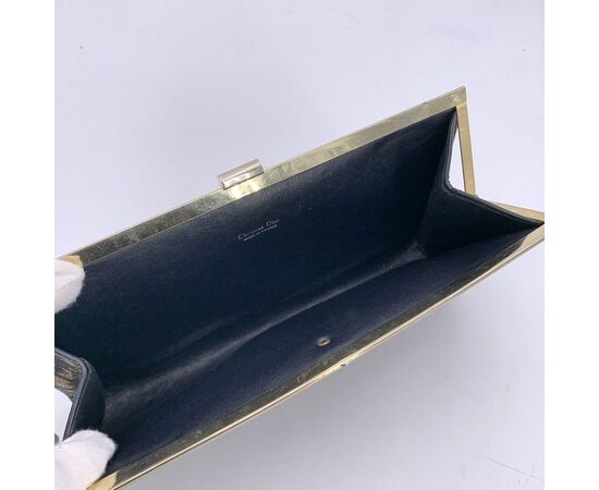 DIOR Pochette Vintage in Tela Col. Blu Diorissimo S