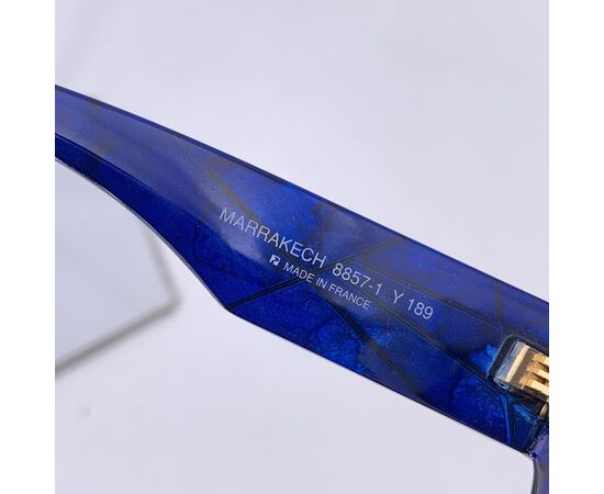 YVES SAINT LAURENT Occhiali da Sole Vintage in Acetato Col. Blu