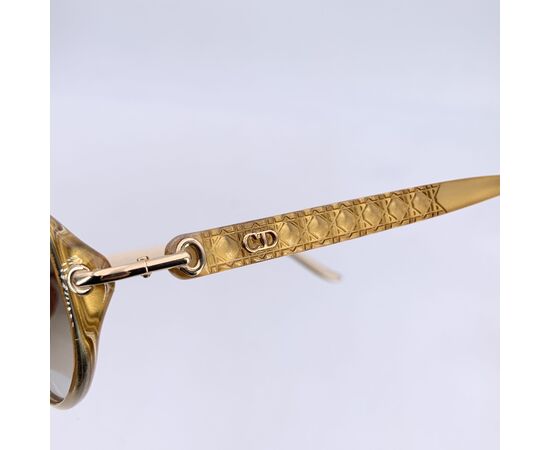 DIOR Occhiali da Sole Vintage in Acetato Col. Oro