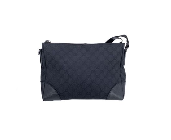 GUCCI Borsa a Tracolla in Tela Col. Nero M