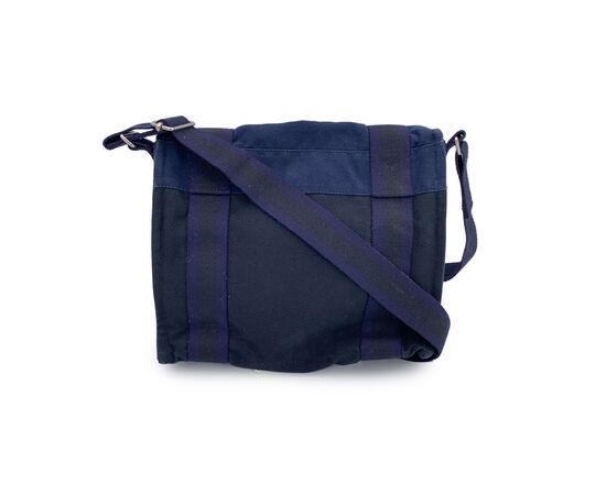 HERMES Borsa a Tracolla in Tela Col. Nero Fourre-Tout M