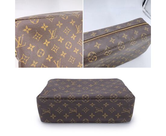 LOUIS VUITTON Pochette in Tela Col. Marrone Trousse de Toilette M