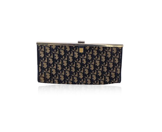 DIOR Pochette Vintage in Tela Col. Blu Diorissimo S