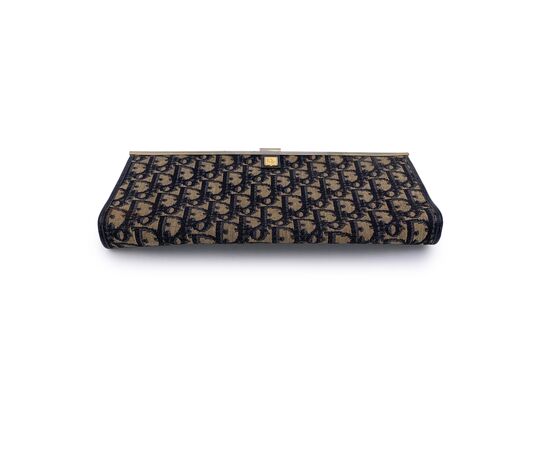 DIOR Pochette Vintage in Tela Col. Blu Diorissimo S