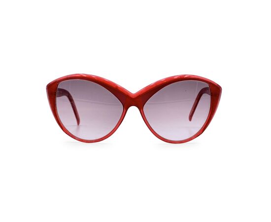 YVES SAINT LAURENT Occhiali da Sole Vintage in Acetato Col. Rosso
