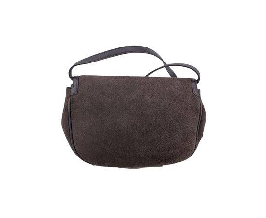 GUCCI Borsa a Tracolla Vintage in Pelle Col. Marrone Horsebit 1955 S