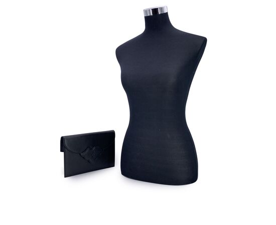 YVES SAINT LAURENT Pochette Vintage in Pelle Col. Nero S