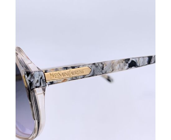 YVES SAINT LAURENT Occhiali da Sole Vintage in Acetato Col. Grigio