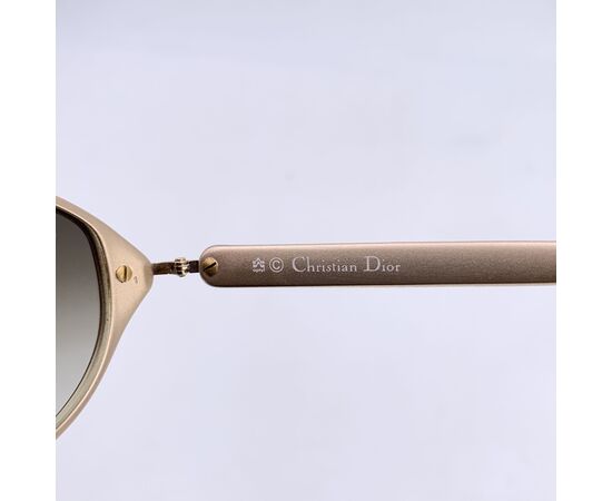 DIOR Occhiali da Sole Vintage in Acetato Col. Oro