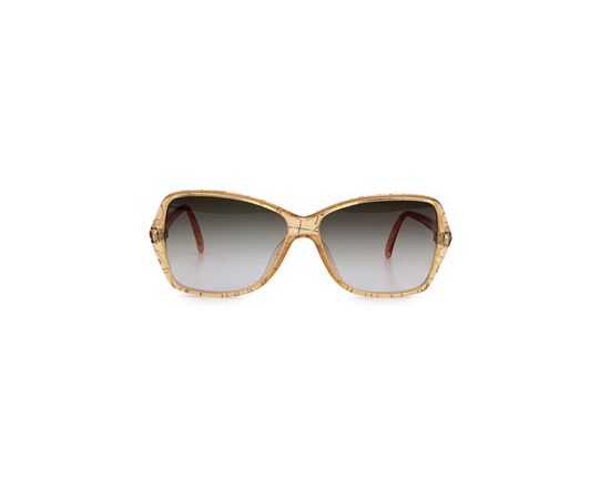 DIOR Occhiali da Sole Vintage in Acetato Col. Oro