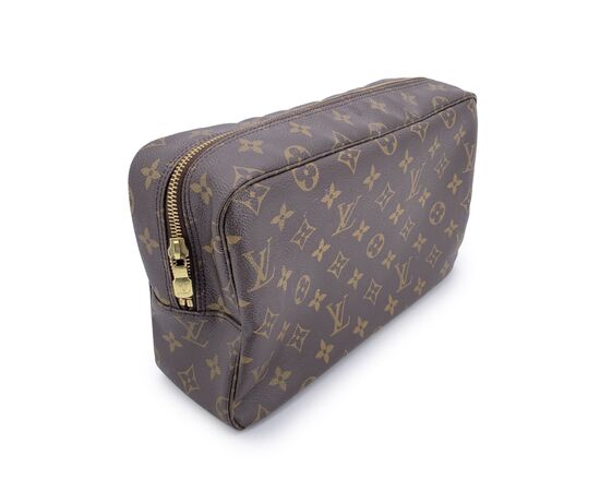 LOUIS VUITTON Pochette in Tela Col. Marrone Trousse de Toilette M