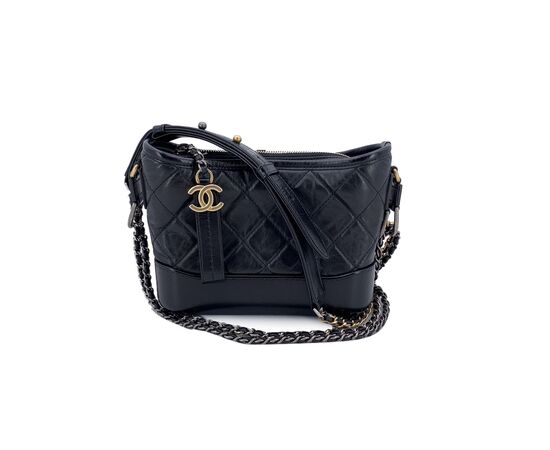 CHANEL Borsa a Tracolla in Pelle Col. Nero Gabrielle S