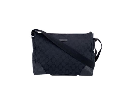 GUCCI Borsa a Tracolla in Tela Col. Nero M