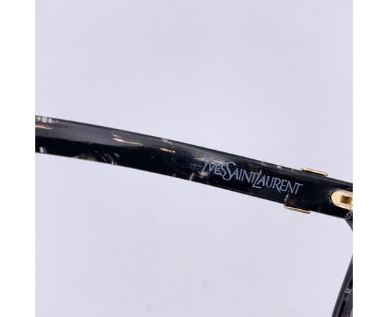 YVES SAINT LAURENT Occhiali da Sole Vintage in Acetato Col. Nero