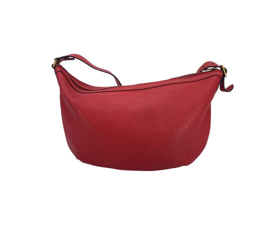 GUCCI Borsa a Tracolla in Pelle Col. Rosso Hobo M